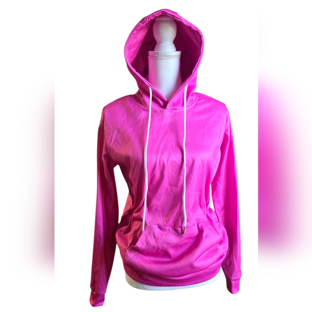 Bright Pink Women's Hoodie